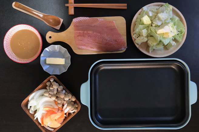 知床鮭魚料理